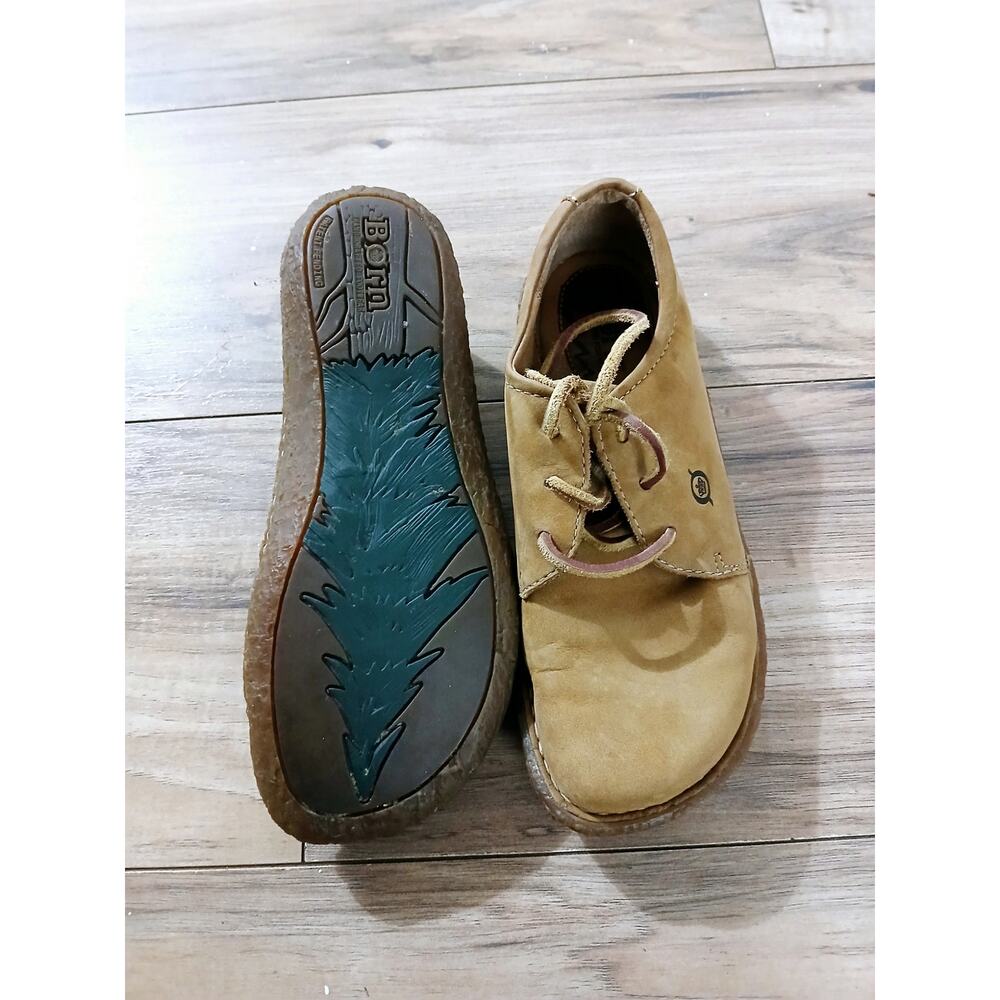Born Moc Shoes Oxford Leather 6 womens